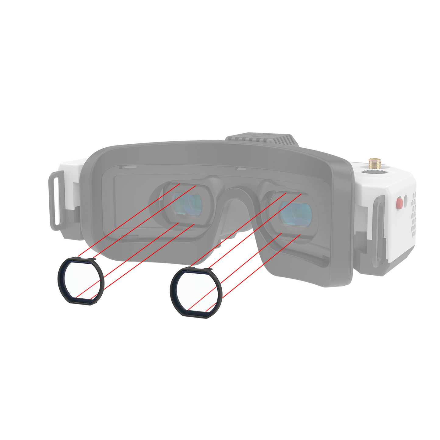 Customized lens For HDZero Goggle 2