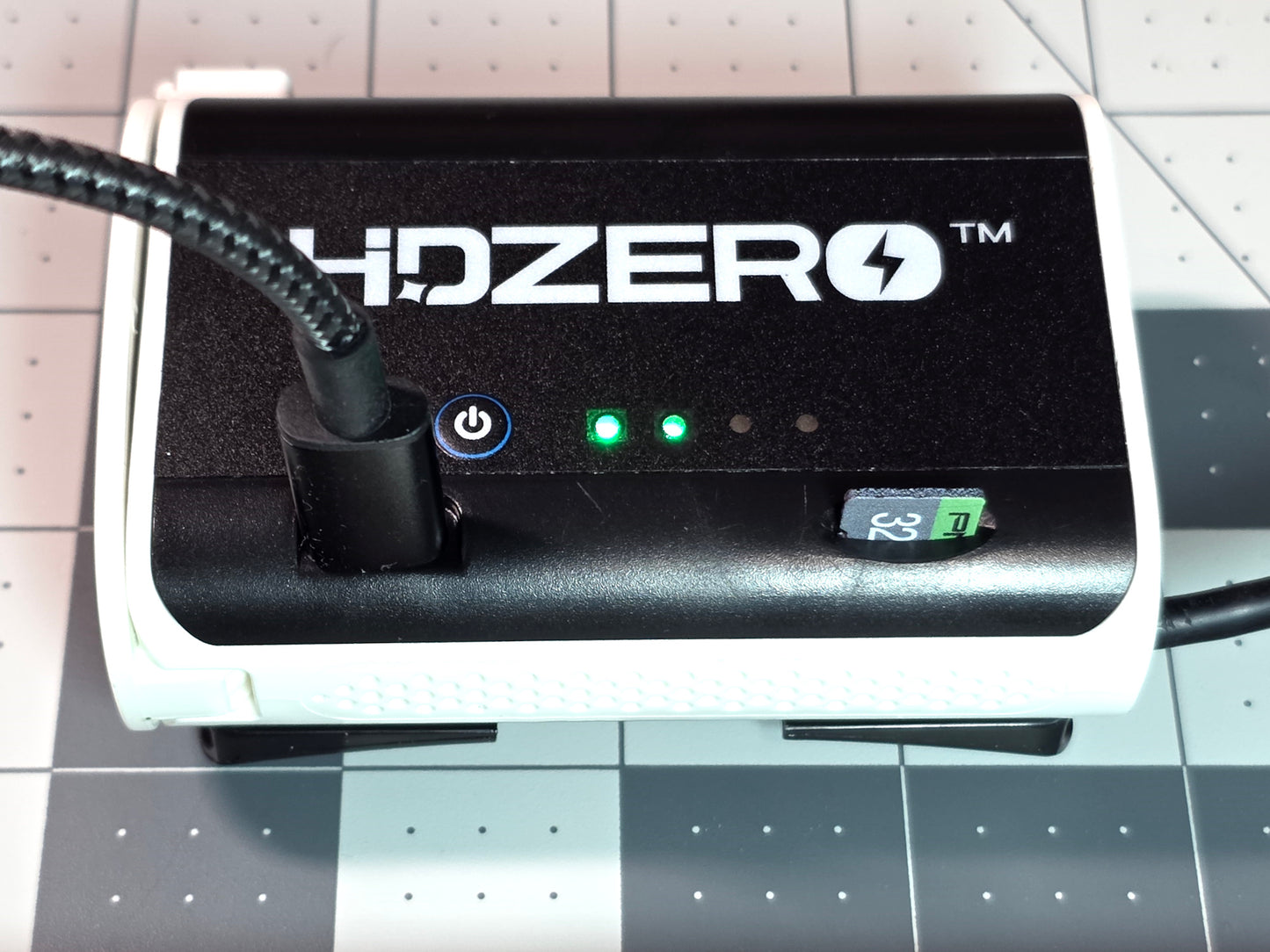 HDZero Rear-Mount Battery Case with SD Card Reader